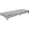 Bauer opvangbak VAW-4/B, L 2400 B x 800 x H 250 mm, tot 241 l, roestvrij staal, toegankelijk van onderaf