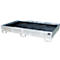 Bauer Regalwanne RW 2200-2 PE, mit PE-Einsatz, L 2165 x B 1315 x H 510 mm, feuerverzinkt