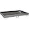 Bauer Regalwanne RW 2200-2 PE, mit PE-Einsatz, L 2165 x B 1315 x H 510 mm, mausgrau RAL 7005