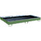 Bauer Regalwanne RW 2700-1 PE, mit PE-Einsatz, L 2665 x B 1315 x H 210 mm, resedagrün RAL 6011