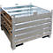 Bauer Sammelbehälter-System SBS 1000, L 1200 x B 1200 x H 850 mm, bis zu 3-fach stapelbar, lackiert, mit Transportwagen, feuerverzinkt