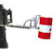 Bauer Vatenheffer RS 60-I, voor vorkheftruck, 1 x 60-l vaten, L 1050 x B 410 x H 460 mm, tot 100 kg, staal, thermisch verzinkt