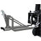 Bauer vatenheffer RS-I/D 91, voor vorkheftruck, 1 x 110 tot 200 dekselvaten, L 1285 x B 585 x H 810 mm, tot 800 kg, staal, muisgrijs
