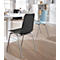 BAVARIA stapelstoel 71220-21, ergonomische zitvorm, ronde stalen buis, vlamvertragend, B 500 x D 550 x H 860 mm, diverse kleuren