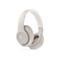 Beige Over-Ear-KopfhÃ¶rer mit b Logo auf den Ohrmuscheln.