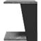 Beistelltisch Albi, B 400 x T 400 x H 460 mm, Metallgestell/Spannplatte melaminbeschichtet, Betonoptik/schwarz