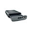 Beistellwagen Office Caddy Meeting Serie Sigel Move It, 2-seitig Halterungen für Office Box S/L, Handgriff, B 324 x T x 817 x H 1078 mm, mit Zubehör