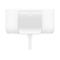 Belkin BoostCharge - Ladesteifen - 4 Ausgabeanschlussstellen (2 x USB-C, 2 x USB) - weiß