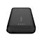 Batterie externe noire Belkin, 20W, avec trois LED blanches. Inscription : Belkin.