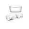 Belkin SoundForm Flow - True Wireless-Kopfhörer mit Mikrofon - im Ohr - Bluetooth - aktive Rauschunterdrückung - weiß