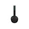 Casque gris foncé de face, sur fond blanc. Logo Belkin.