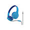 Belkin SoundForm Mini - Kopfhörer mit Mikrofon - On-Ear - kabelgebunden - 3,5 mm Stecker - Blau