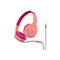 Belkin SoundForm Mini - Kopfhörer mit Mikrofon - On-Ear - kabelgebunden - 3,5 mm Stecker - pink