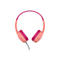Belkin SoundForm Mini - Kopfhörer mit Mikrofon - On-Ear - kabelgebunden - 3,5 mm Stecker - pink