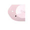 Appareil rose, forme arrondie avec deux points et le texte "be".