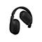 Schwarzer kabelloser Over-Ear-Kopfhörer. Das Belkin-Logo ist deutlich sichtbar. Die Ohrmuscheln sind aus Kunststoff. Ein paar Tasten sind sichtbar.