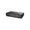 Commutateur KVM Belkin noir, vue de face avec ports et indicateurs.