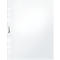Transparent document sleeve with holes and the imprint "bune 2073 70".