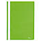 A green notebook with a white stripe on the left. The word 'lune' is visible on the bottom right.
