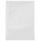 White binder with transparent cover and black spiral binding.