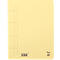 Yellow file folder with black lines and prints.