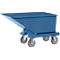 Benne 4701, 250 L, bleu RAL 5007, sans robinet et tamis