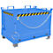 Benne à fond ouvrant FB 500, Benne à fond ouvrant FB 500, L 800 x P 1200 x H 860 mm, bleu