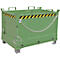 Benne à fond ouvrant FB 500, Benne à fond ouvrant FB 500, L 800 x P 1200 x H 860 mm, vert