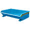 Benne basculante Mini type MGU 610 Bauer, faible encombrement en hauteur, bleu