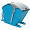 Benne basculante RD 750, bleu