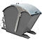 Benne basculante RD 750, gris