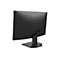 Moniteur noir de dos avec le logo BenQ. L'écran a une surface nervurée et des connecteurs.