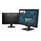Zwei schwarze BenQ-Monitore. Der Bildschirm eines Monitors zeigt eine Grafik zur Marktentwicklung.
