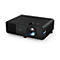 Schwarzer BenQ-Projektor, Vorderseite mit Linse, Lüftungsschlitzen und Markenschriftzug.