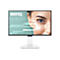 Un moniteur BenQ avec un écran montrant l'œil d'une femme. Des informations sont visibles à l'écran.