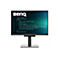 Ein schwarzer BenQ-Monitor mit Text, der Code zeigt.