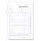 Bestellscheinbuch A5 2x40 Blatt hoch