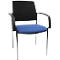 Besucherstuhl SSI PROLINE Visit S1, blau/schwarz