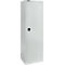 Bezemkast MS 2506i, metalen, B 600 x D 500 x H 1935 mm, lichtgrijs RAL 7035