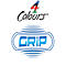 BIC 4 Colours Grip Vierfarb-Kugelschreiber mit mittlerer Spitze und weichem Griff, 1 Stück