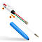 BIC 4 Colours Original Vierfarb-Kugelschreiber mit 1,0-mm-Spitze, 1 Stück