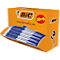 BIC Atlantis Classic Stylo à bille rétractable à pointe moyenne, bleu, paquet avantage de 36 pièces