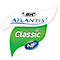 BIC Atlantis Classic Stylo à bille rétractable à pointe moyenne, bleu, paquet avantage de 36 pièces