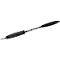 BIC Atlantis Classic Stylo à bille rétractable à pointe moyenne, noir, paquet avantageux de 36 pièces