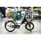 Bicicleta de carga, 3 velocidades, cuadro de acero con recubrimiento de polvo, con iluminación, negro