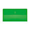 Green document folder with closure. Rectangular with rounded corners on a white background.