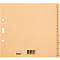 Biella Papier-Register, teildeckend, 25 Stück, 