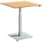 Bijzettafel FLEXXAS - elektrisch in hoogte verstelbaar - ergonomisch - B 800 x H 635-1285 mm - beuken decor - ons merk Schäfer Shop Select