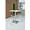 Bijzettafel FLEXXAS - elektrisch in hoogte verstelbaar - ergonomisch - B 800 x H 635-1285 mm - wit - ons merk Schäfer Shop Select