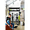 Bike-/Freizeit-Steckregalsystem ORDO Flex, Grundregal, multifunktional, B 1060 x T 635 x 2000 mm, tiefschwarz RAL 9005